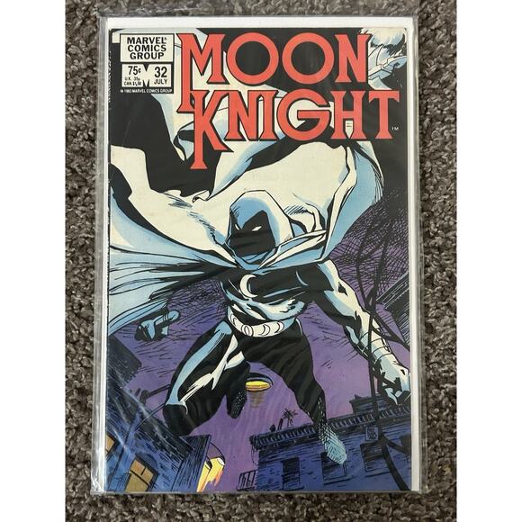 Moon Knight 1st Series #26, 28, 30, 31, 32, 35 (1983 Marvel) Lot of 6 - 2 KEYS - Picture 6 of 7